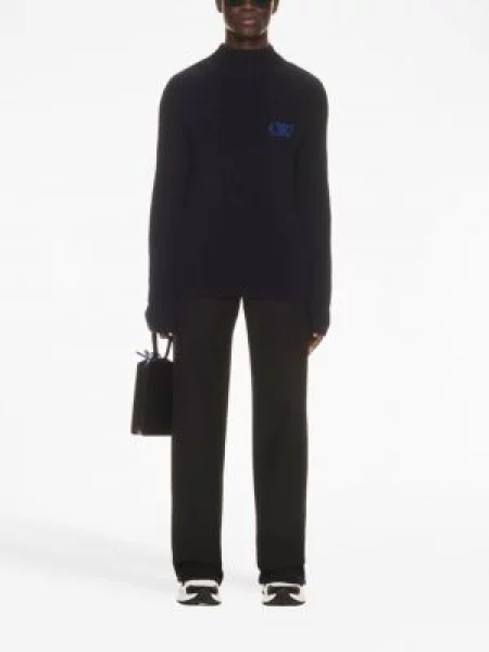 Siuvinėtas megztinis Off-white