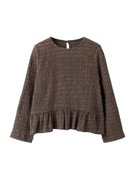 NAME IT Tricou NKFBIKKA taupe gri