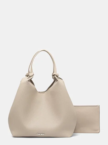 Чанта Dkny PAULA COMMUTER TOTE бежово
