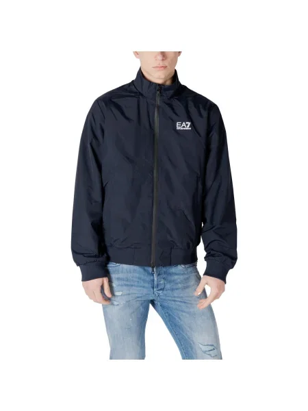 Geacă bomber Emporio Armani Ea7 albastru