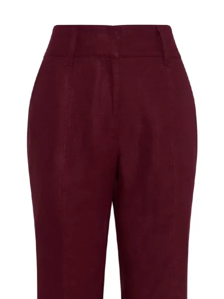 Pantaloni Gabriela Hearst roșu