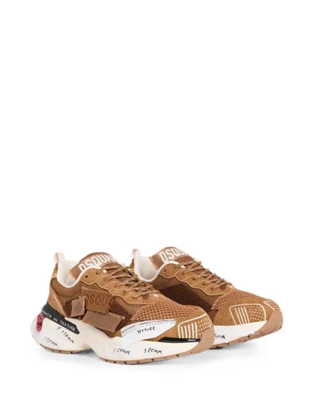 Sneakerși Dsquared2 maro