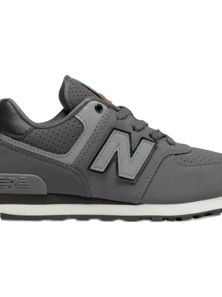 Sneakerși New Balance 574 cu autograf albastru