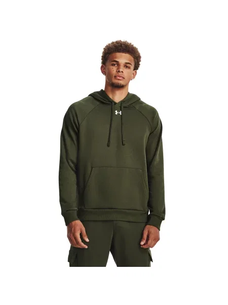 Hanorac Under Armour Rival Fleece Hoodie Green M verde