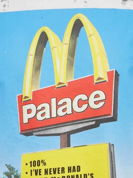 Tricou Palace cu imagine alb