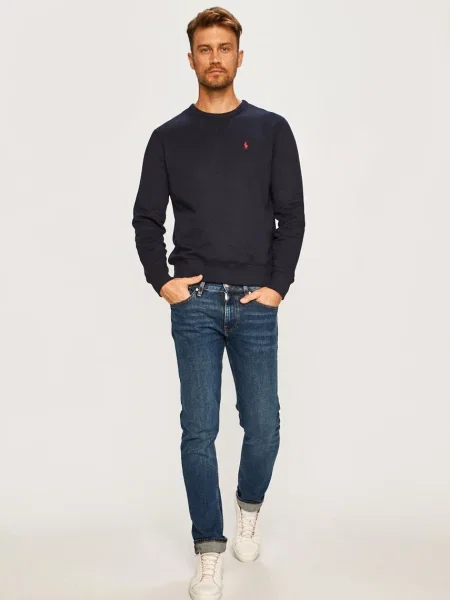 Geacă Polo Ralph Lauren albastru