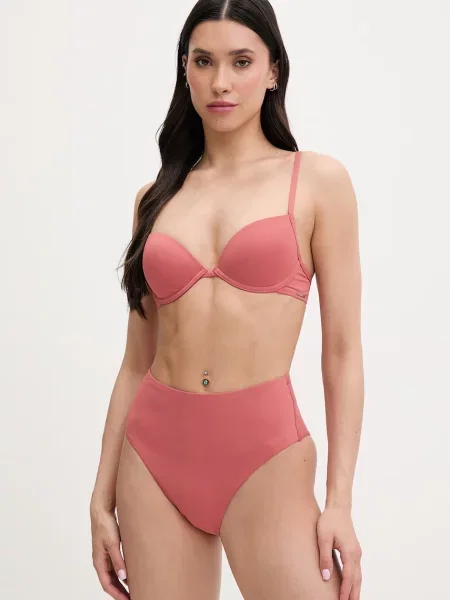 Calvin Klein plavková podprsenka růžová
