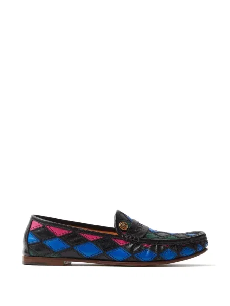 Pantofi loafer Versace din piele negru