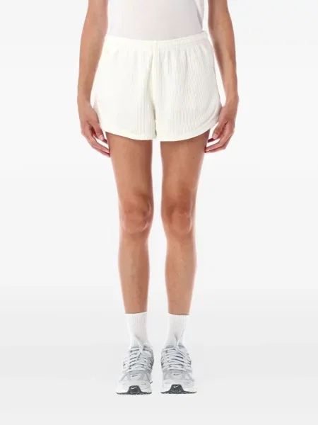 Pantaloni scurți Nike din fleece alb