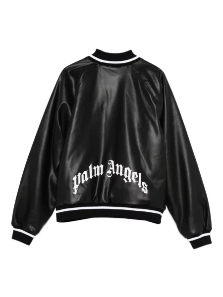 Kurtka bomber dziecięcy Palm Angels czarny