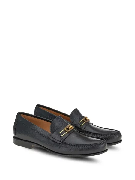 Pantofi loafer Ferragamo cu cataramă negru