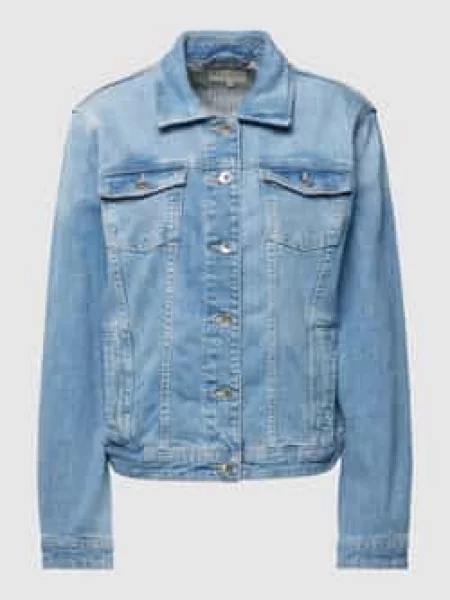 Kurtka jeansowa z na piersi Tom Tailor