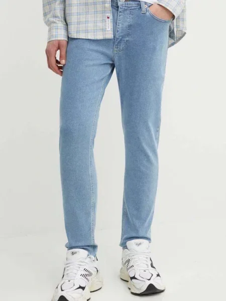 Дънки Tommy Jeans синьо