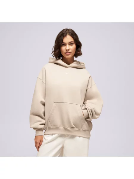 Nike Bluza Z Kapturem Studio Flc Mw Os beżowa