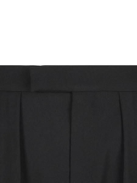 Pantaloni Chloé cu funde negru