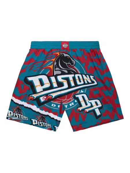 Pantaloni scurți Mitchell & Ness albastru