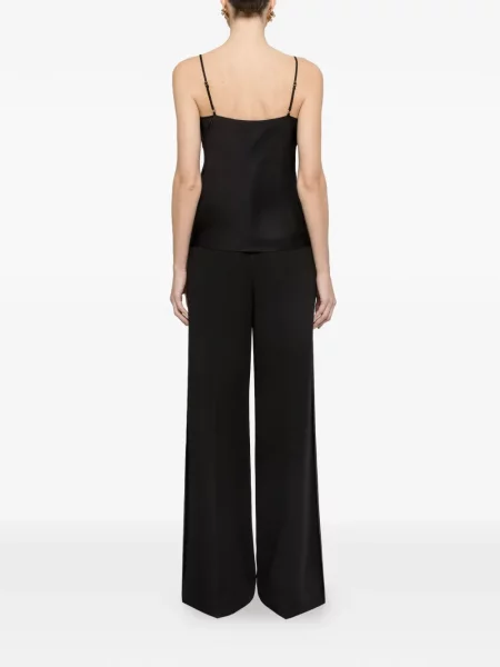 Top Nissa din tul negru