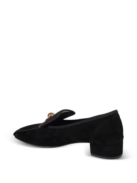 Pantofi loafer Herbert Levine din piele de căprioară negru