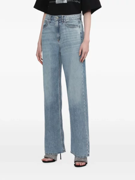 Дънки Rag & Bone синьо