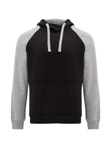 Dwukolorowa Bluza Z Kapturem Badet Dla Dorosłych Unisex czarna
