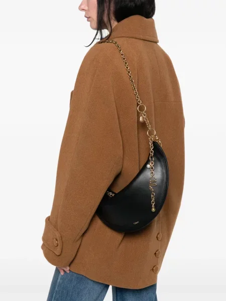 Geantă Chloé din piele negru
