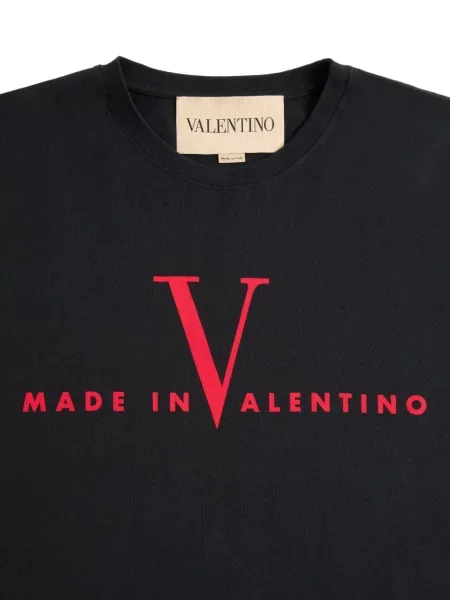 Tricou Valentino Garavani cu imagine negru