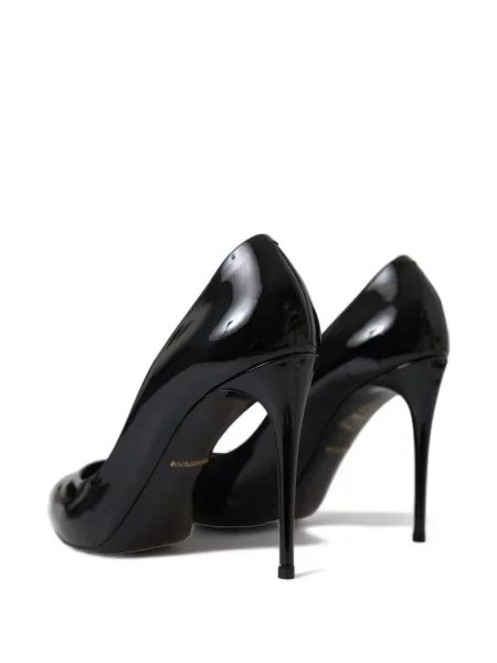 Pantofi cu toc Dolce & Gabbana din piele negru