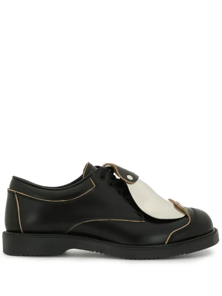 Pantofi Comme Des Garcons Homme Plus cu șireturi din dantelă negru