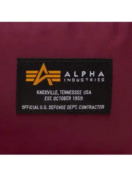 ALPHA INDUSTRIES Torba za čez ramo burgund rdeča