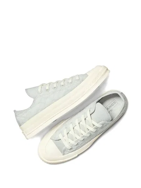 Sneakerși Converse Chuck 70 cu broderie cu platformă alergare alb