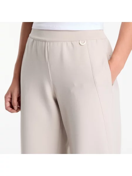 Αθλητικά παντελόνια Nike με ψηλή μέση γκρι