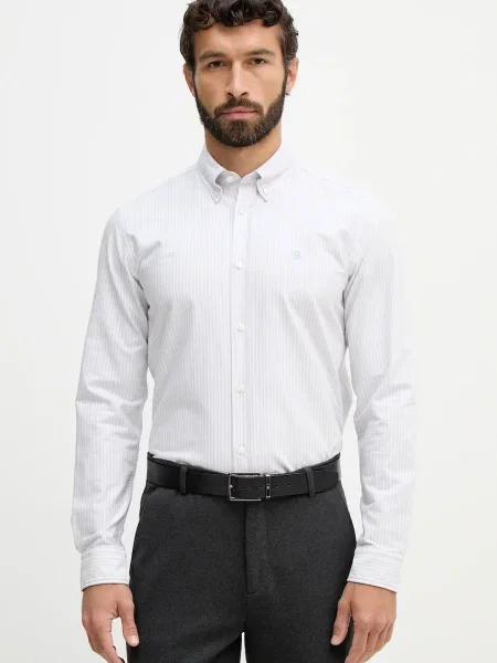 BOSS cămașă din albastru