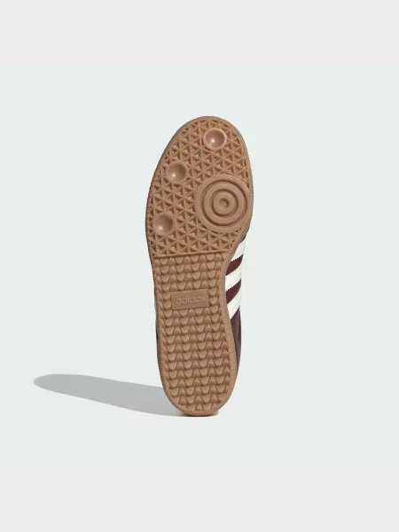 Кожаные кеды Adidas коричневые