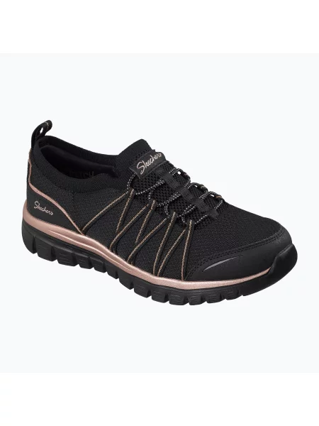 Boty SKECHERS Graceful Purecrush black černé