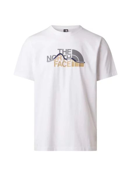 THE NORTH FACE Tricou MNT LINE RG SS' alb
