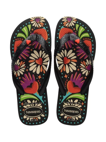 Havaianas japanke za žene TOP BEGONIA CORACAO crna