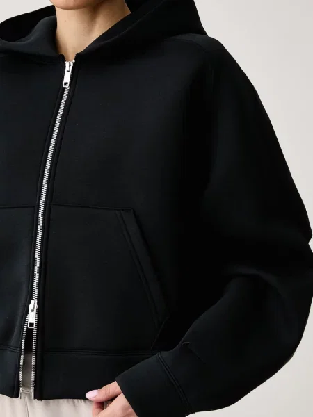 Nike Sportswear kapucnis melegítőfelső női fekete
