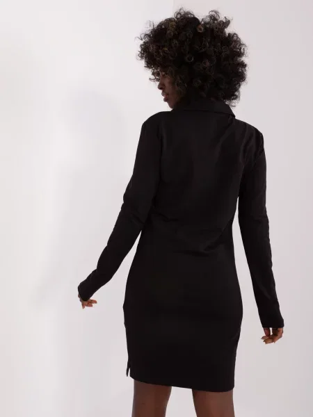 Rochie maxi Fashionhunters de costum negru