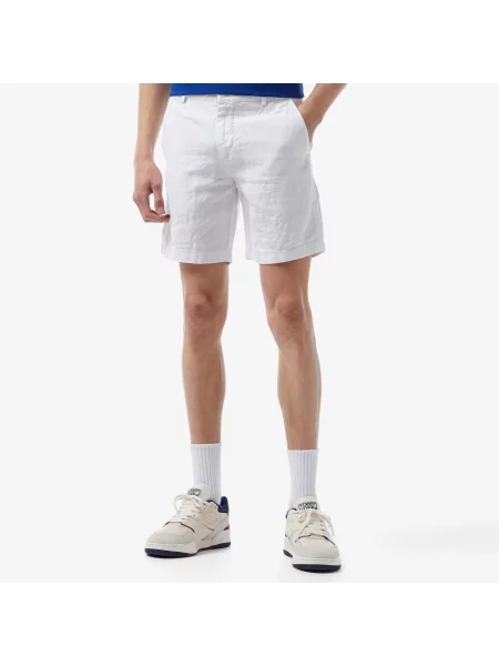 Lacoste Bermudy Lacoste białe