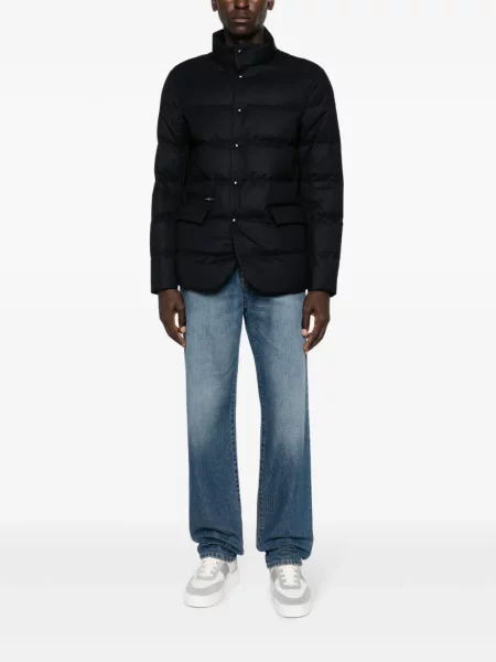 Spragtelėti striukė Woolrich izoliuoti mėlyna