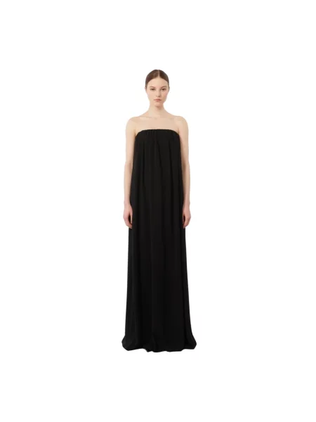 Sukienka maxi Max Mara niebieska