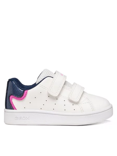 Geox Sneakersy B Eclyper Girl biela