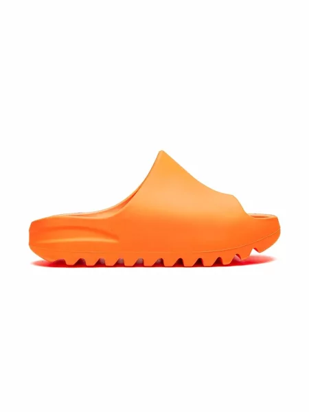 Sandały dziecięce Adidas Yeezy pomarańczowe