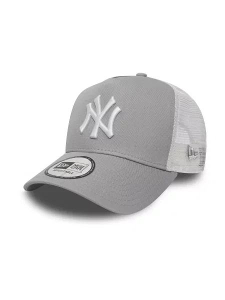 Καπέλο Jockey New Era Clean Trucker 2 Ney Γκρι λευκό