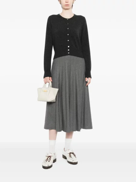 Decupat cardigan N.peal gri