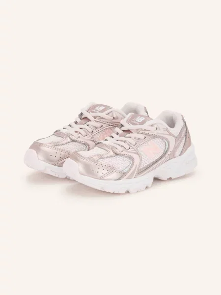 New Balance Sneakersy růžového zlata / světle růžová bílá