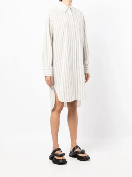 Oblekové košilové šaty Goen.j černé