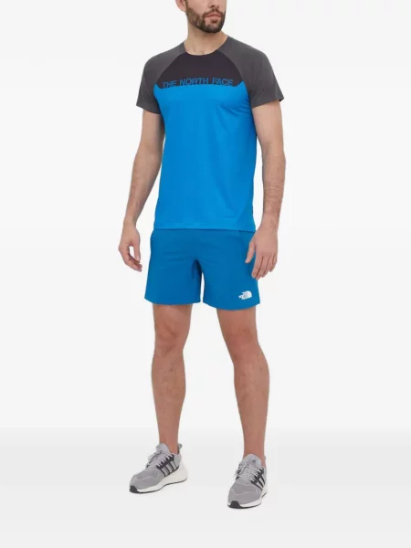 Tricou The North Face cu imagine albastru