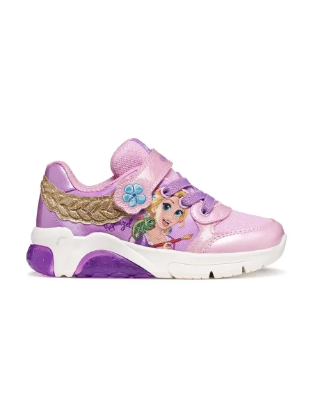Geox Dječje tenisice FADINLIGHT x Disney Princess ljubičasta