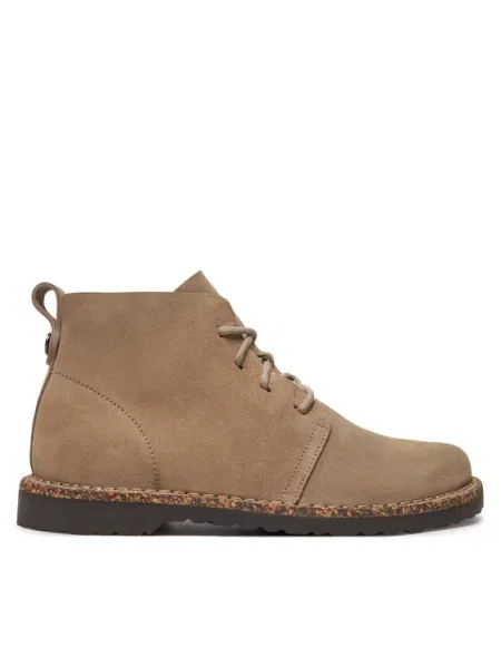 Birkenstock Buty Kobieta 37 EU Botki sznurowane beżowy